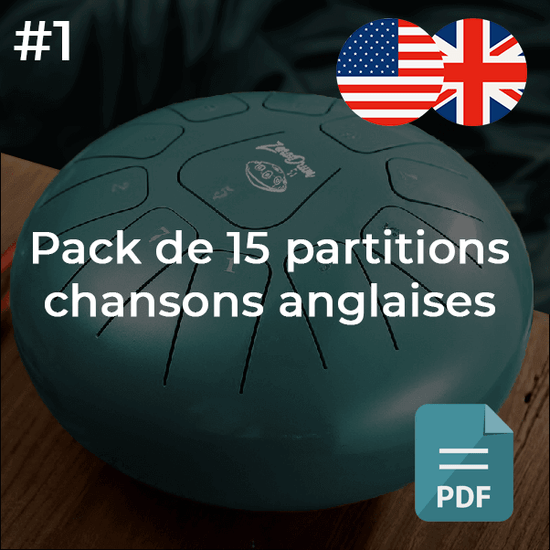 Partitions ZenaDrum | Le Tongue Drum n°1 en France 